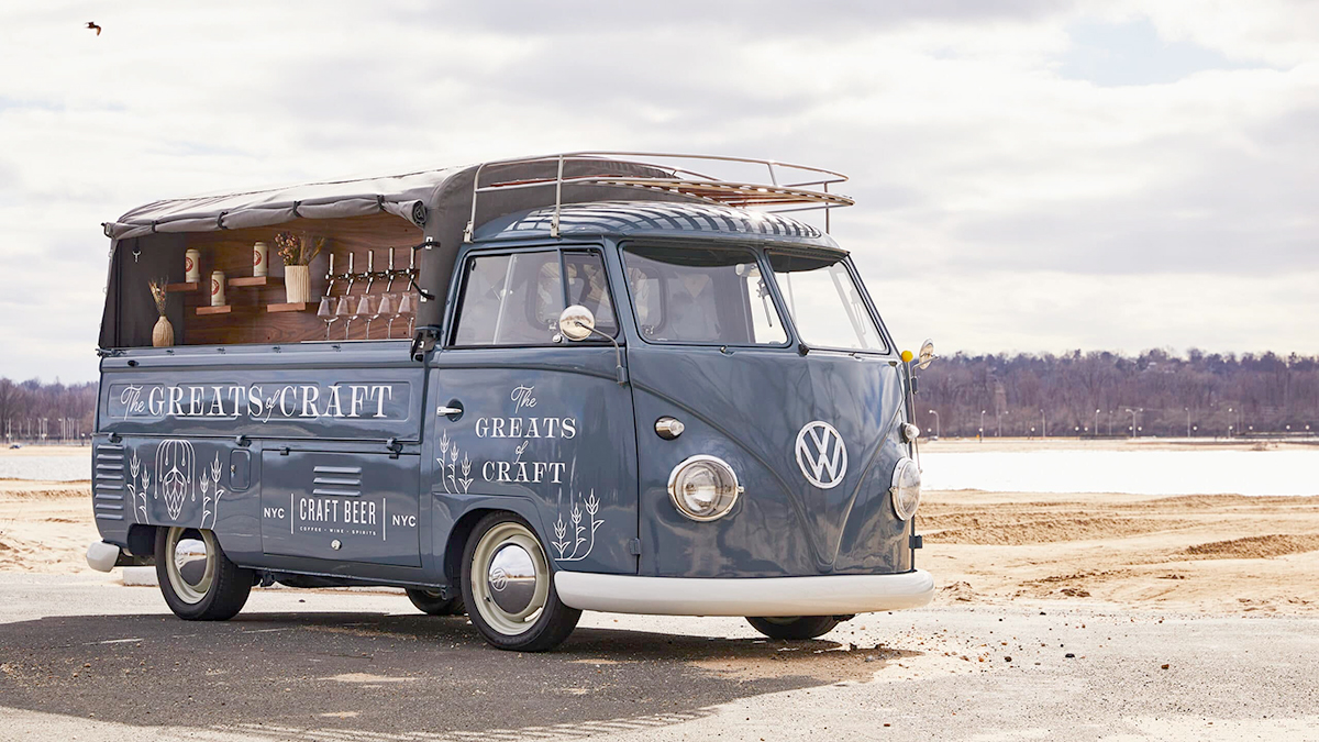 Pour Moore mobile bar